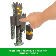 Minecraft The Creaking Action Figure With Interactive Lights, Sounds & Accessory, 8-Inch Collectible