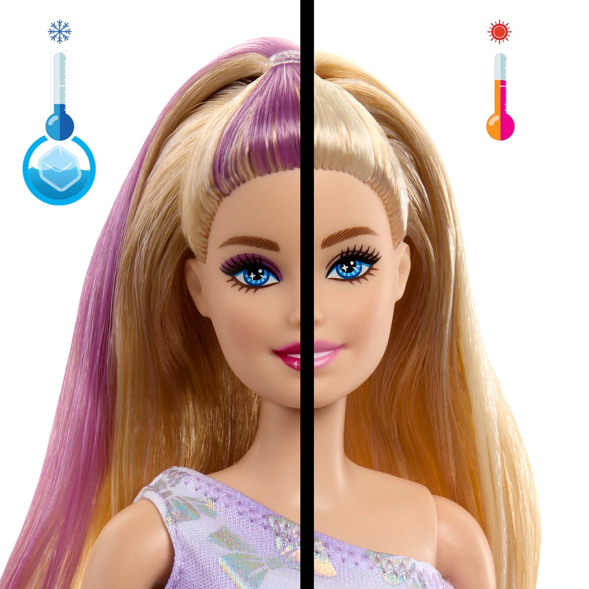 Barbie Party Unboxed Muñeca Fiesta de Mascotas Vestido Azul