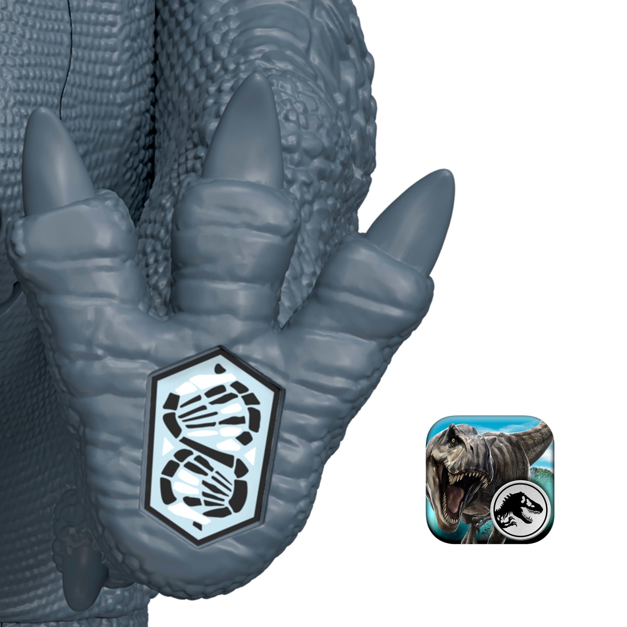 Jurassic World Dinossauro de Brinquedo Rebirth Rugido Selvagem Abelisaurus