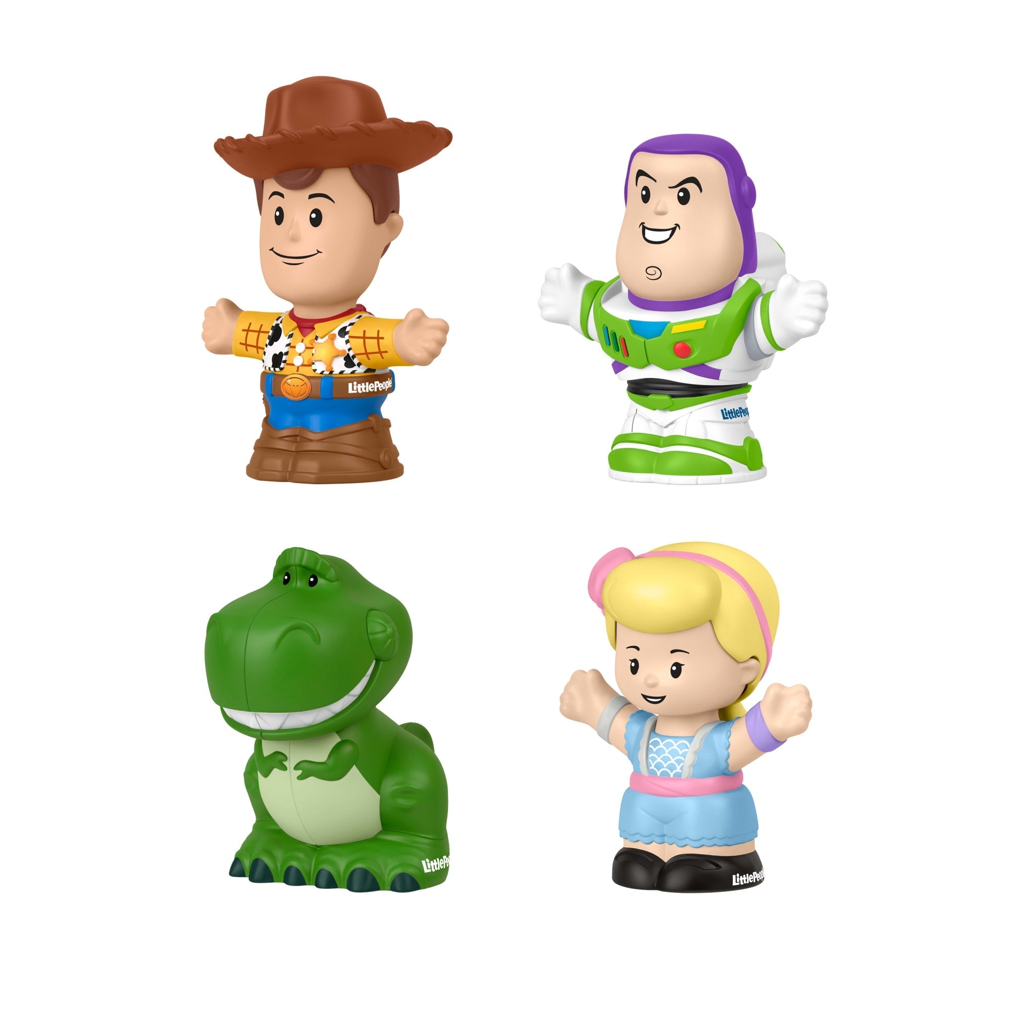 Little People Toy Story Brinquedo para Bebês FP Little People Conjunto De Figuras Toy Story