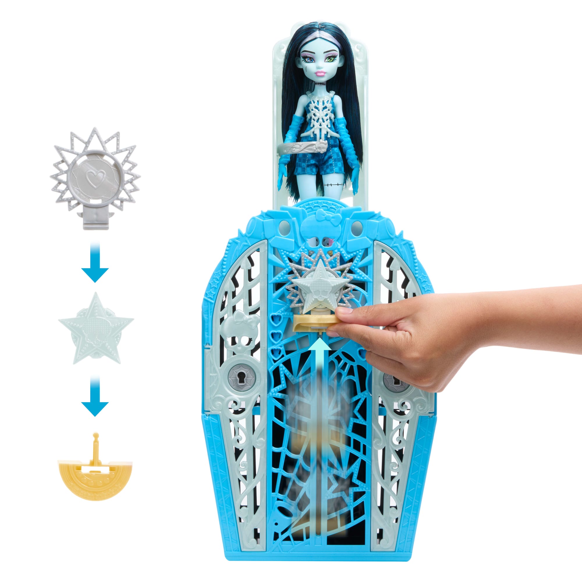 Monster High Boneca Skulltimate Hauntlywood Frankie