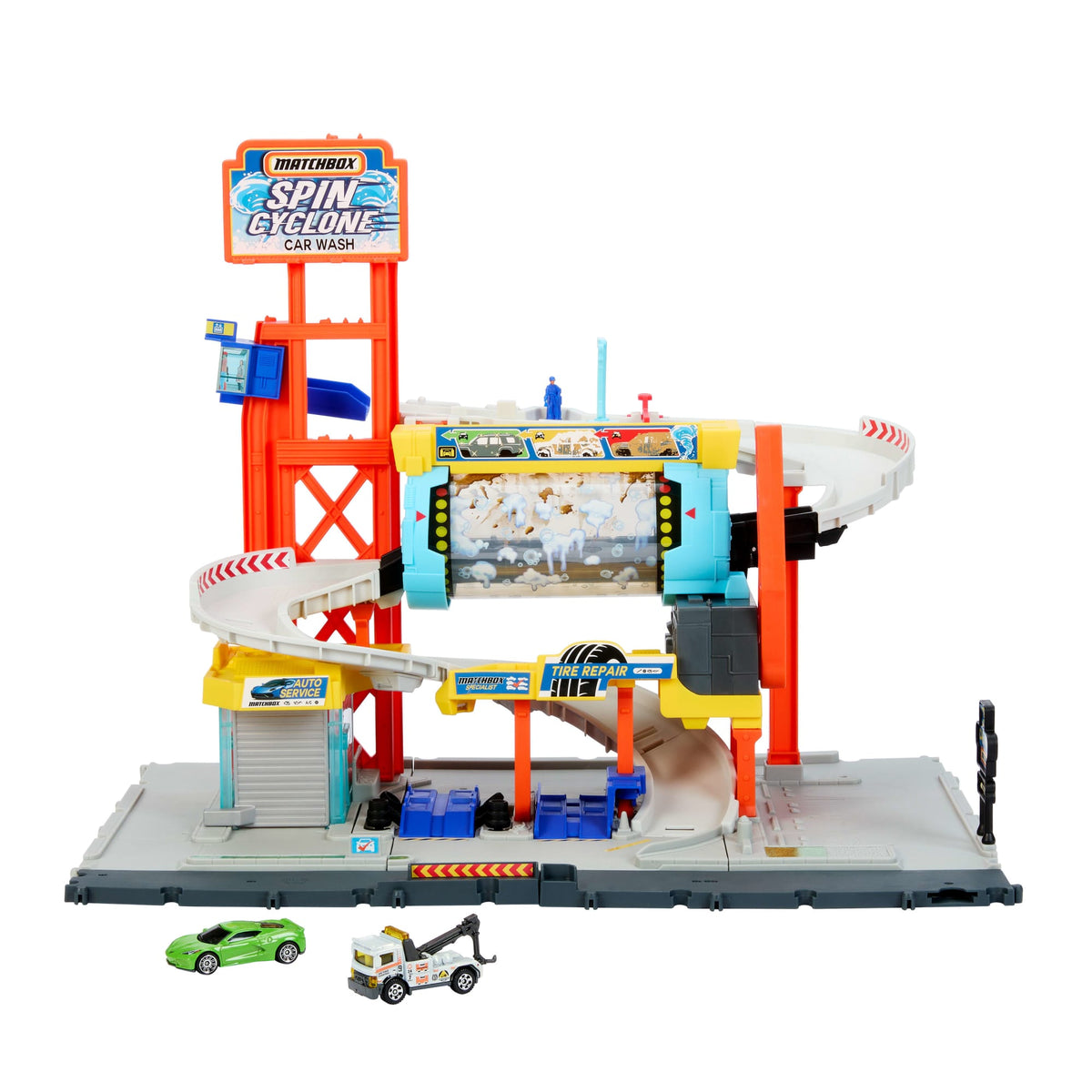 Matchbox® Coffret Station de Lavage Tornade
