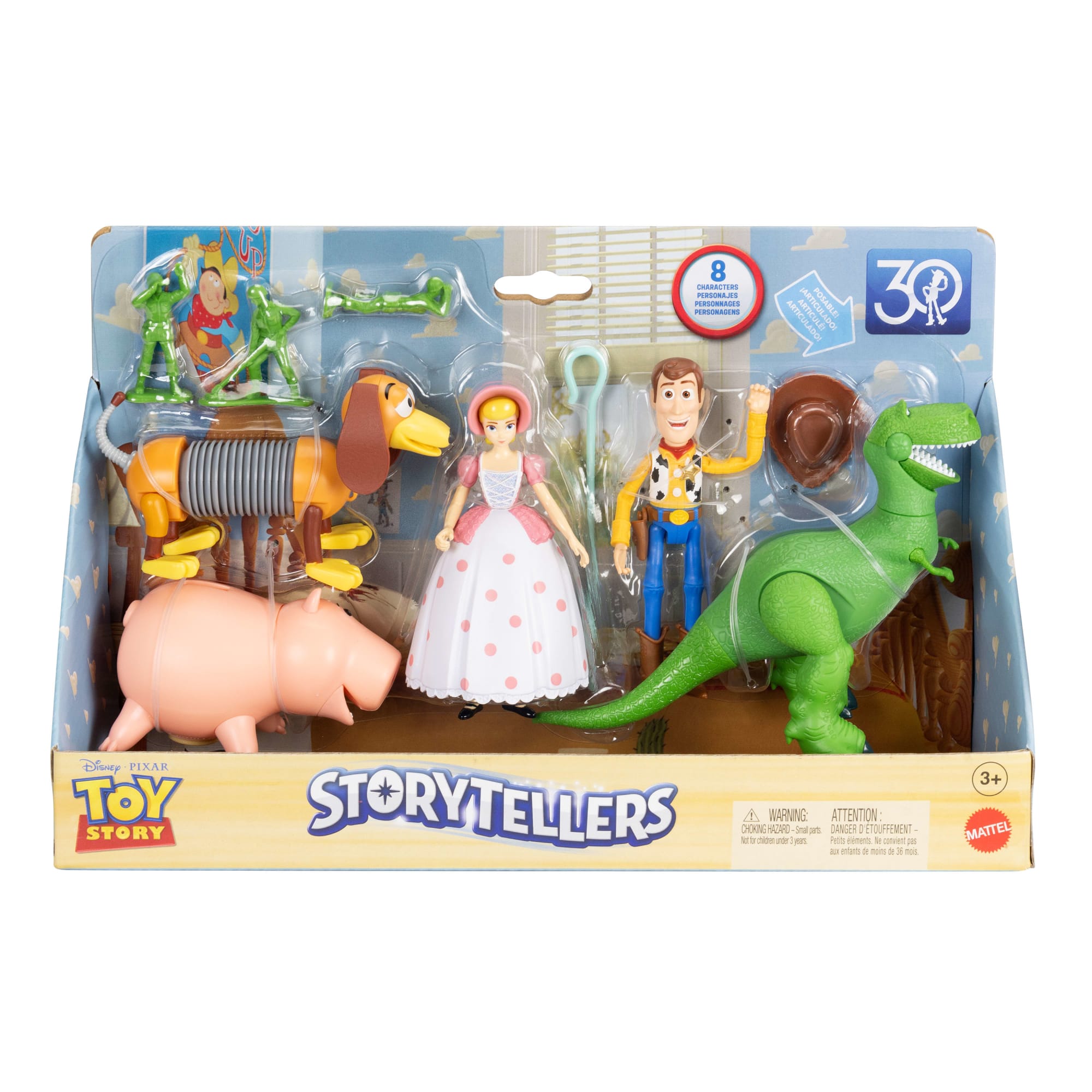 Disney Pixar Storytellers Figura de Ação Pacote 30 Aniversário