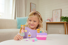 Barbie Famille et Amis-Club Chelsea-Coffret Goûter en Plein Air