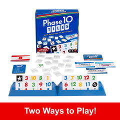 Phase 10 Tiles Game, Family Tile-Based Game With Rummy-Type Play For 2-6 Players