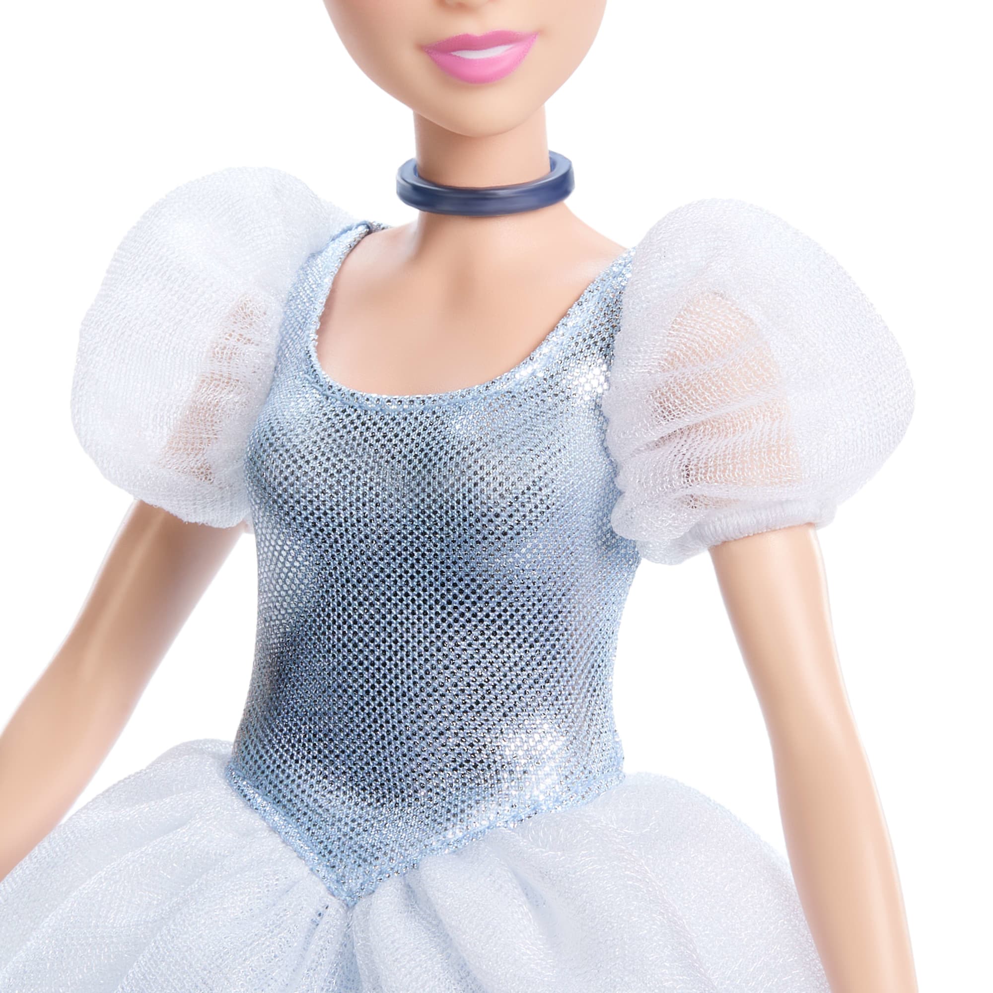 Disney Princess Enchanted Stories Cinderella Fashion Doll With Sparkling Dress & Accessories, Posable