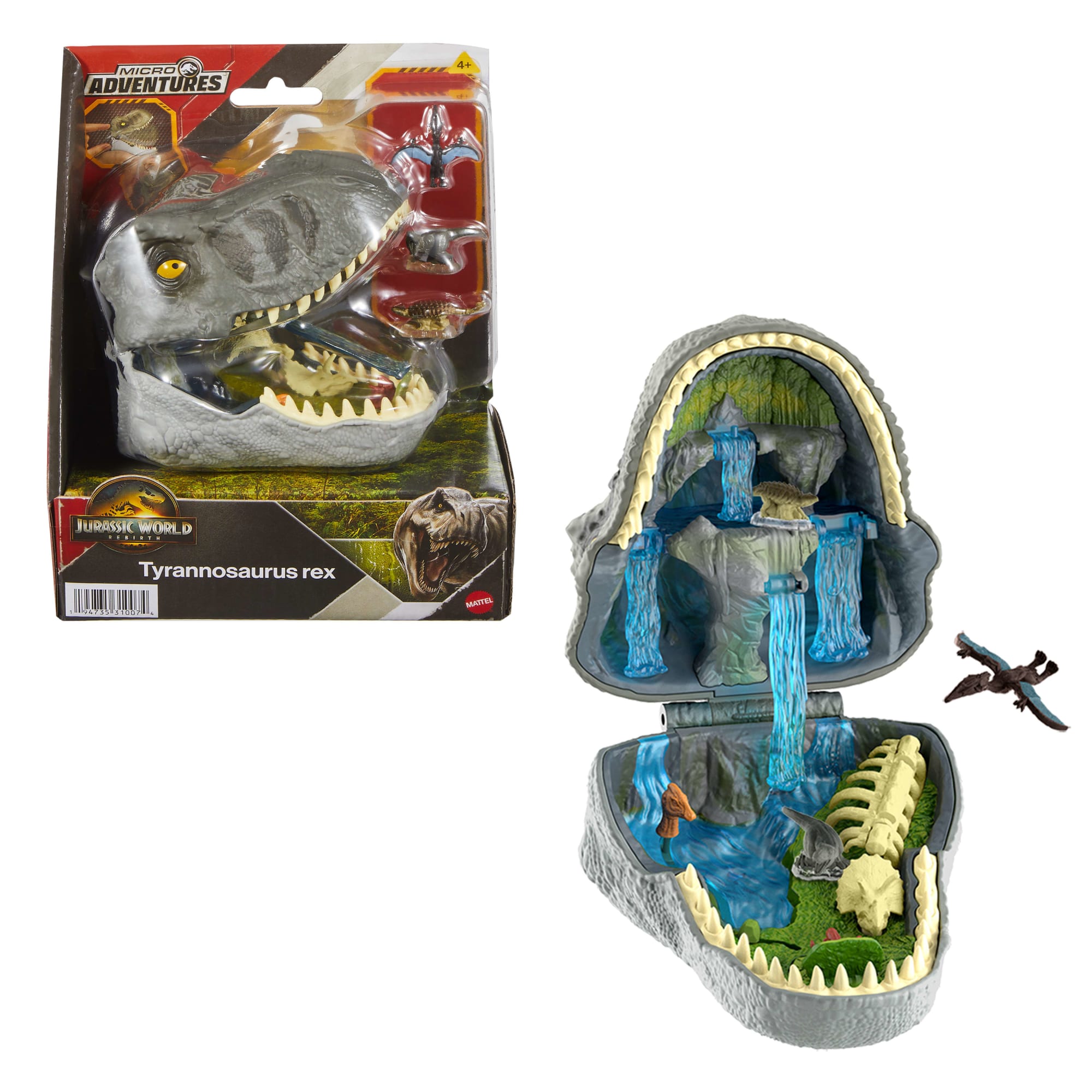Jurassic World-Coffret Micro Aventures-3 Mini-Figurines