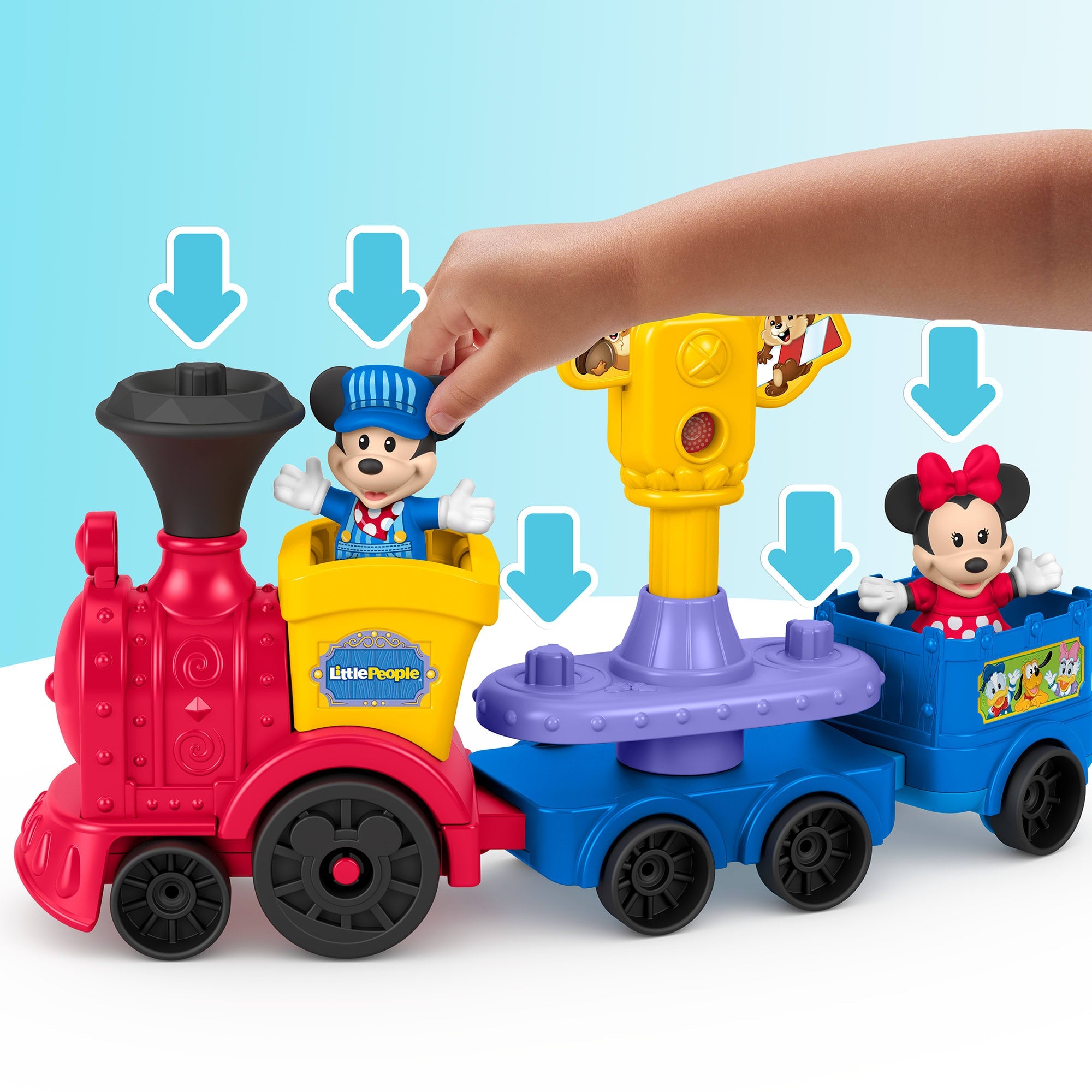 Fisher-Price Le Train Musical de Mickey et Minnie Little People®