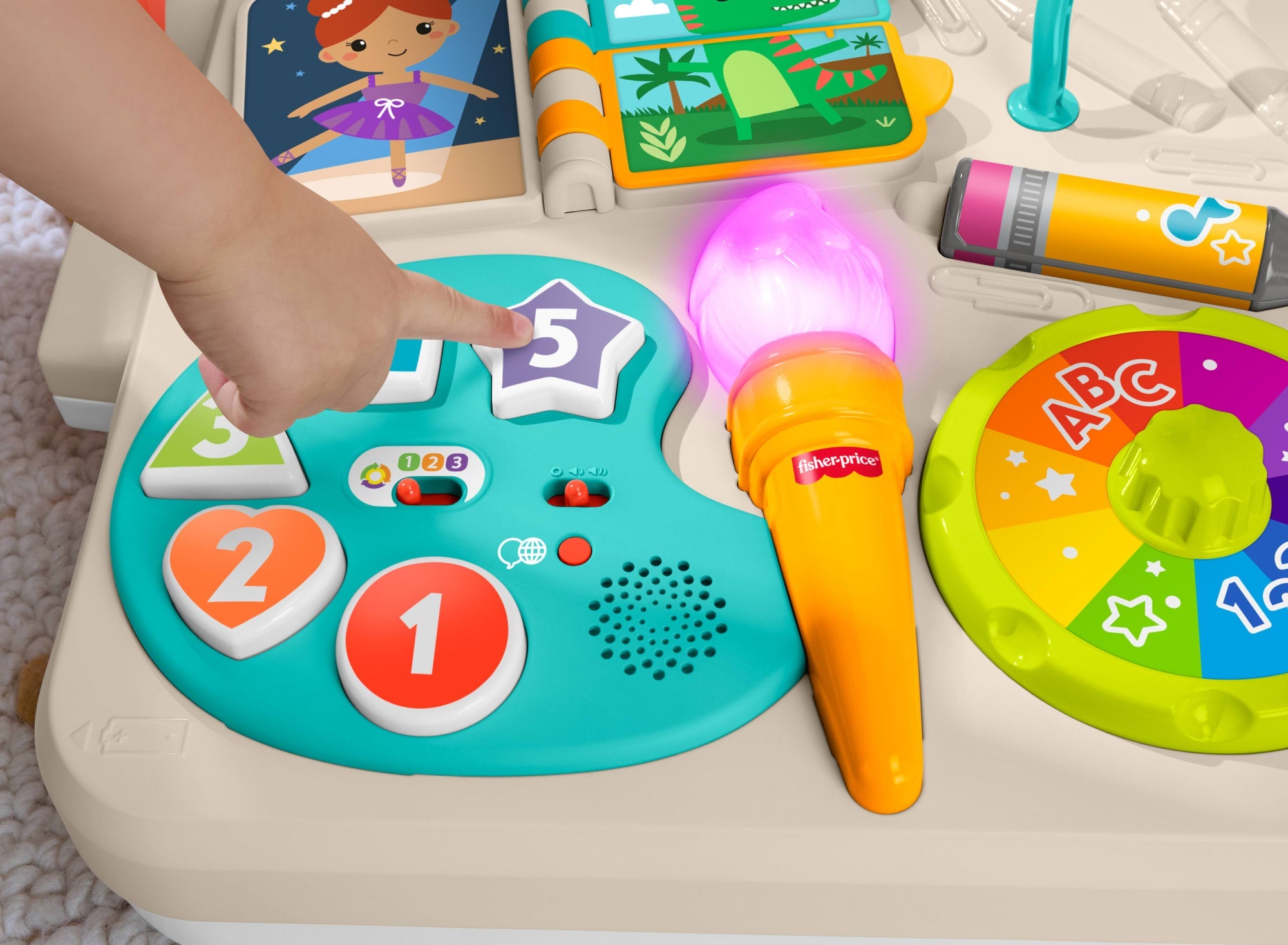 Fisher-Price® Rires et Éveil Table D’Activités et Chevalet 4 en 1