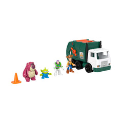 Fisher Price-Disney Pixar   Toy Story Camion-Poubelle Avec 4 Figurines