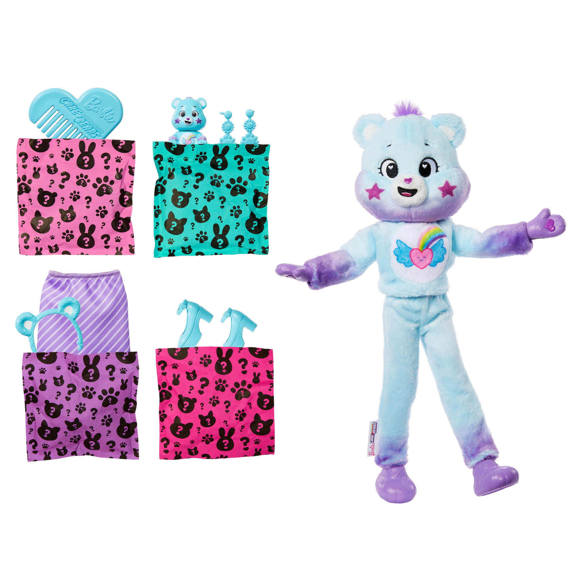 Barbie Cutie Reveal Muñeca Ositos Cariñositos Oso de los Sueños Brillantes