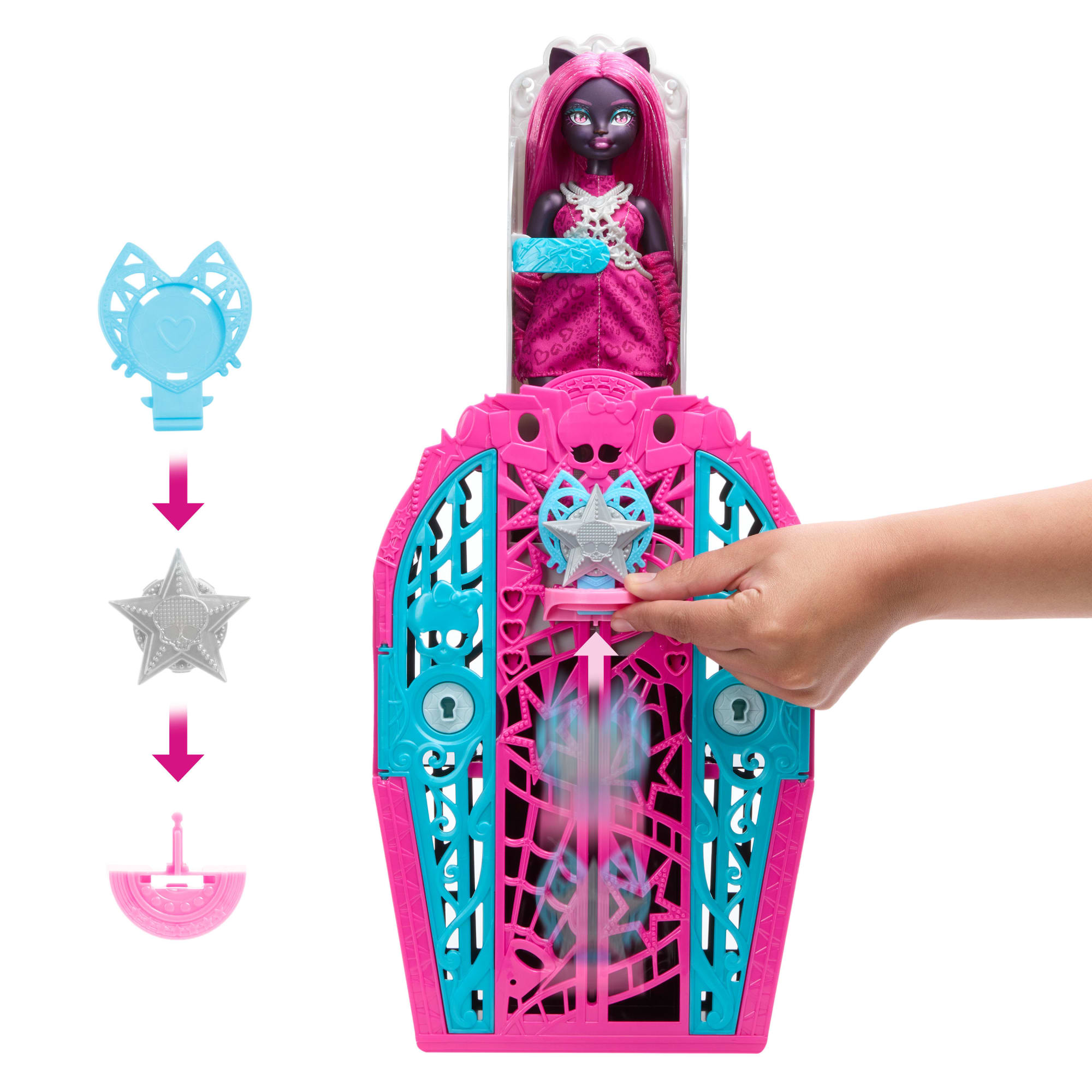 Monster High Muñeca Skulltimate Secrets Hauntlywood Sorpresa