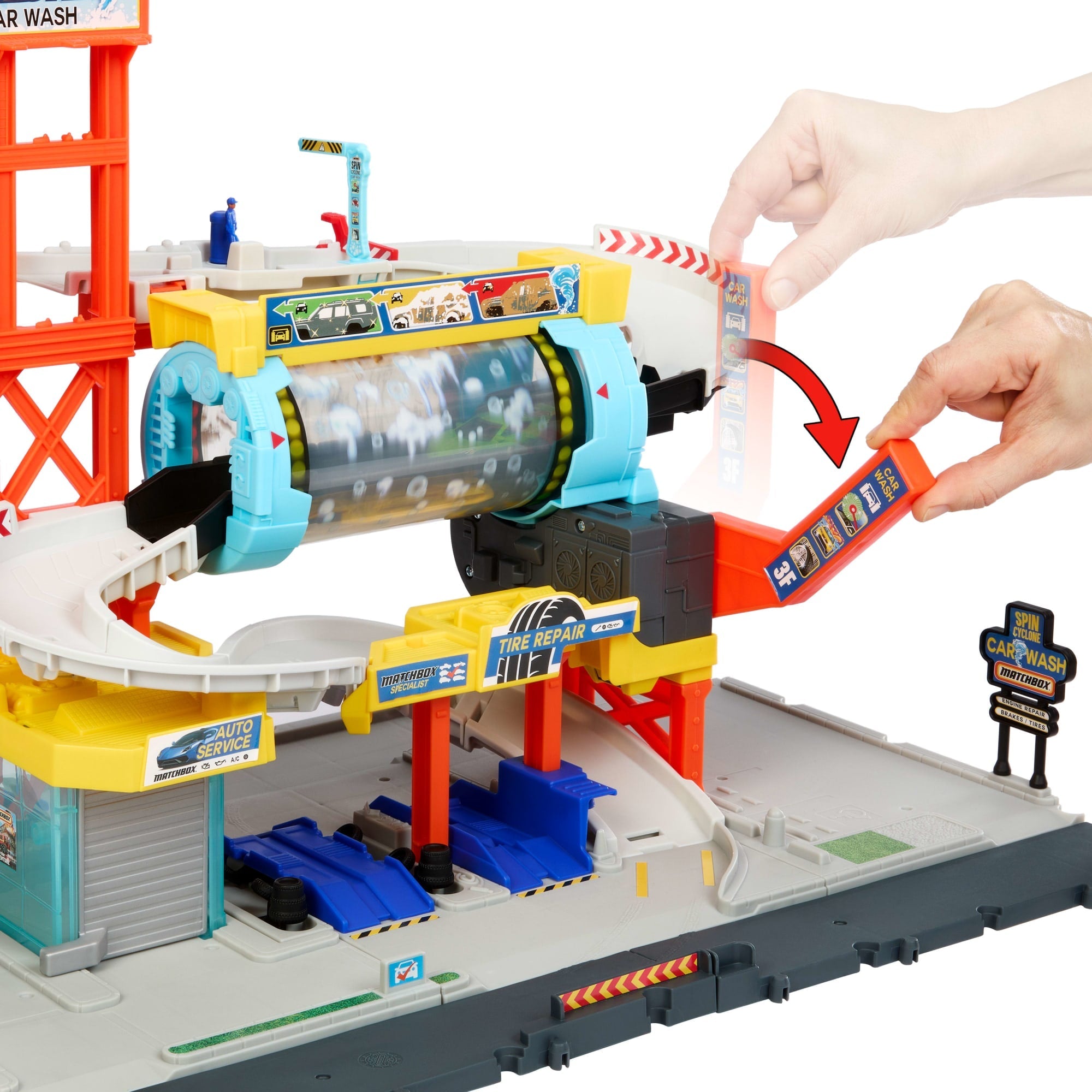Matchbox® Coffret Station de Lavage Tornade