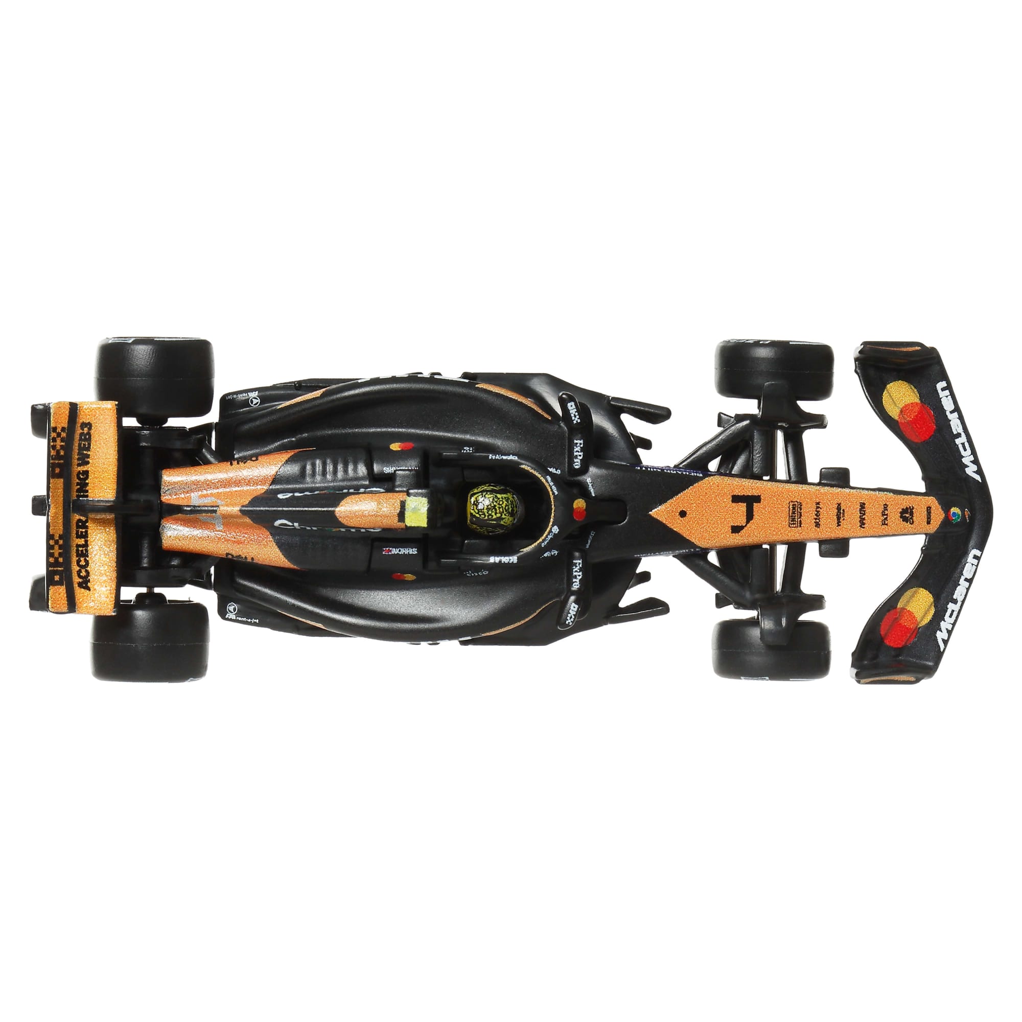 Hot Wheels Collector Vehículo de Juguete Hot Wheels Premium F1 McLaren #4 1:64 Coleccionistas