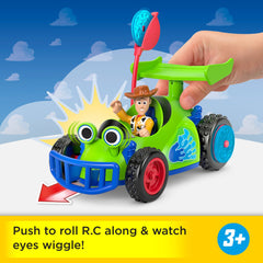 Imaginext Woody & R.C. Play Set With Projectiles, Inspired By Disney And Pixar Toy Story