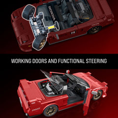 Mattel Brick Shop Hot Wheels ’90 Acura Nsx Building Toy (876 Pieces), For Collectors
