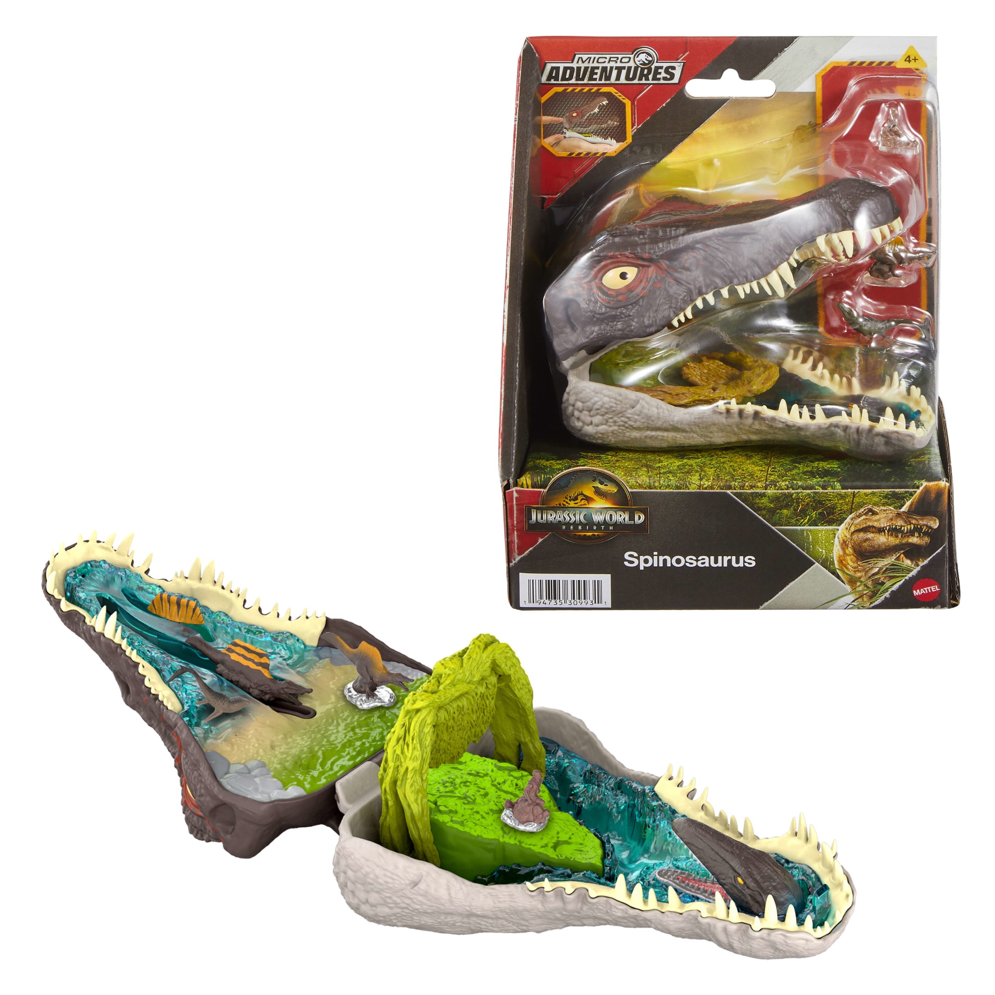 Jurassic World-Coffret Micro Aventures-3 Mini-Figurines