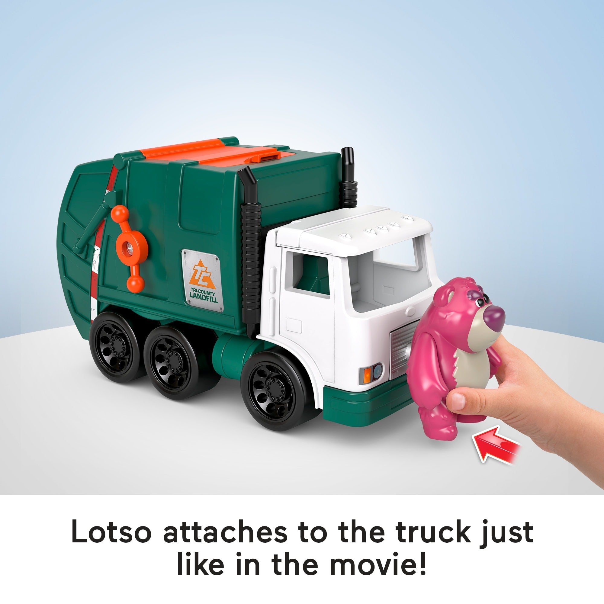 Imaginext Disney And Pixar Toy Story Garbage Truck With 4 Action Figures & Toy Vehicle