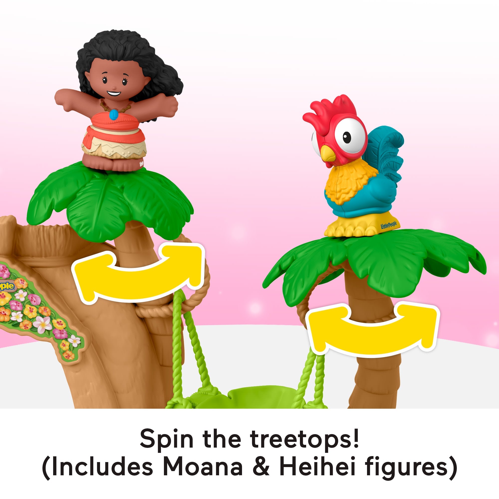 Fisher-Price Little People Disney Princess Moana Adventure Village Playset With Figures For Toddlers