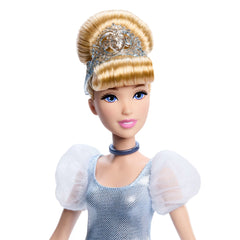 Disney Princess Enchanted Stories Cinderella Fashion Doll With Sparkling Dress & Accessories, Posable
