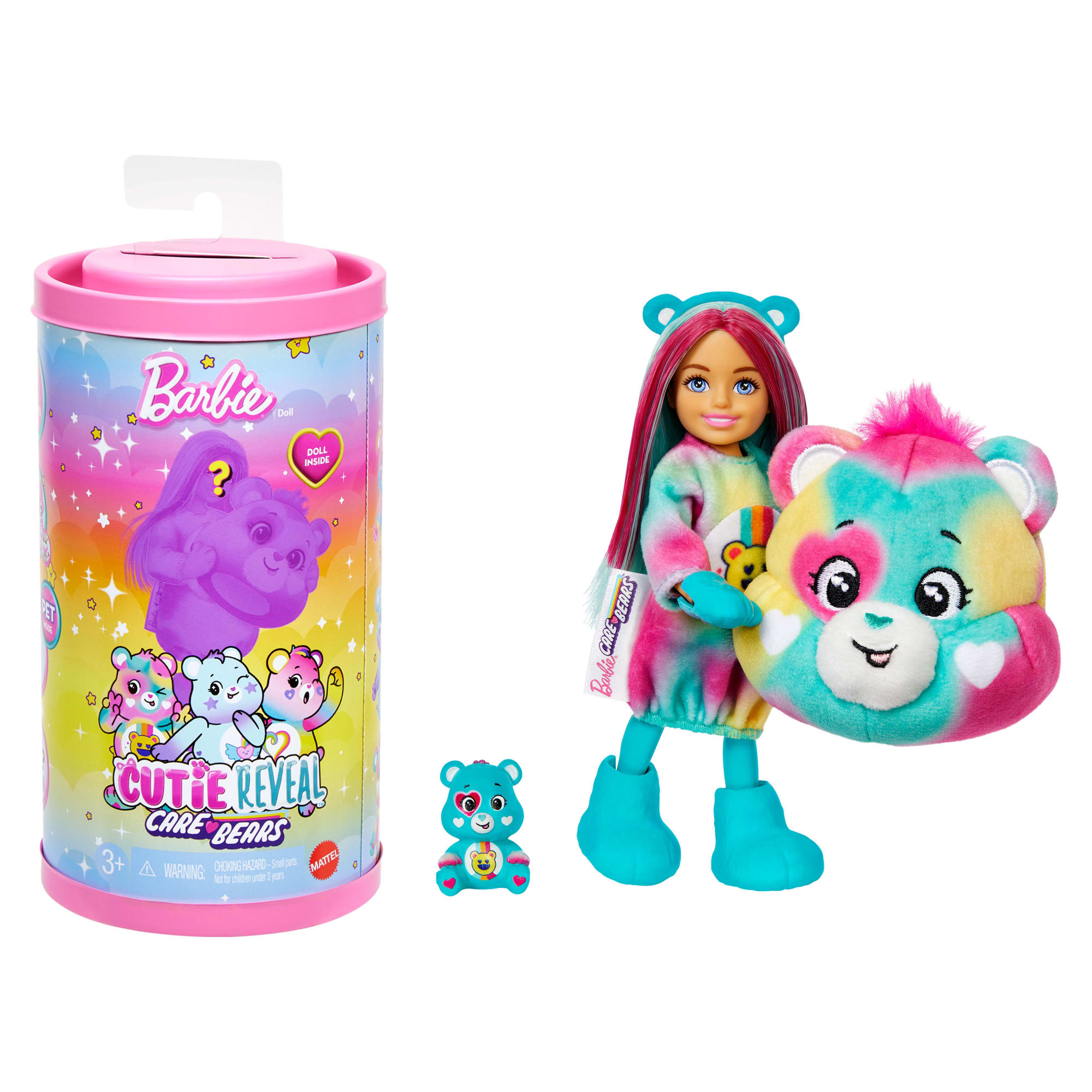 Barbie Cutie Reveal Boneca Chelsea Ursinhos Carinhosos Coloridos Surpresa