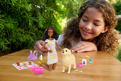 Barbie Doll And Pets