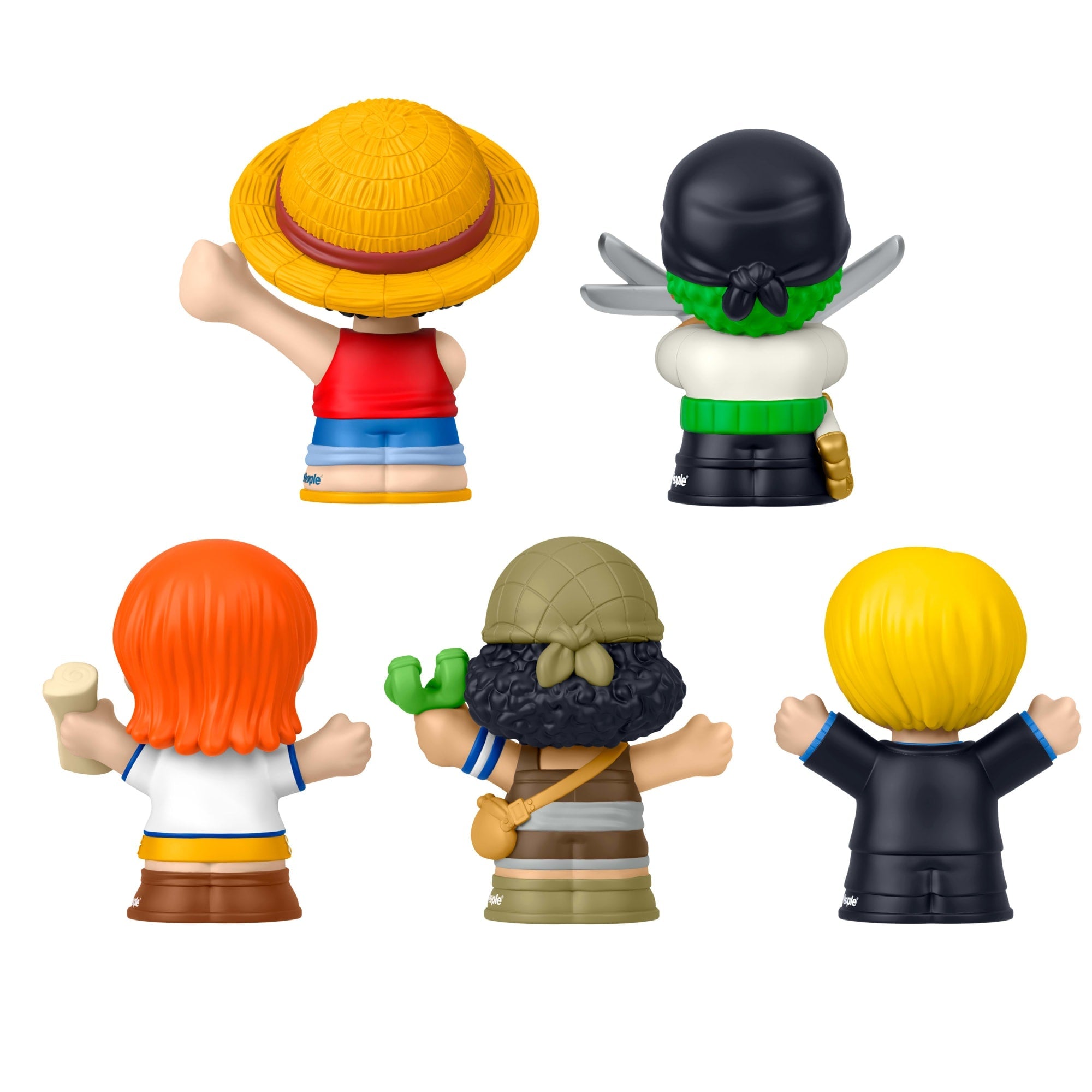 Little People Collector One Piece Anime Series Special Edition Set For Fans, 5 Figures