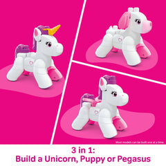 MEGA BLOKS Build & Enchant Unicorn Block Toy (26 Pieces) For Kids