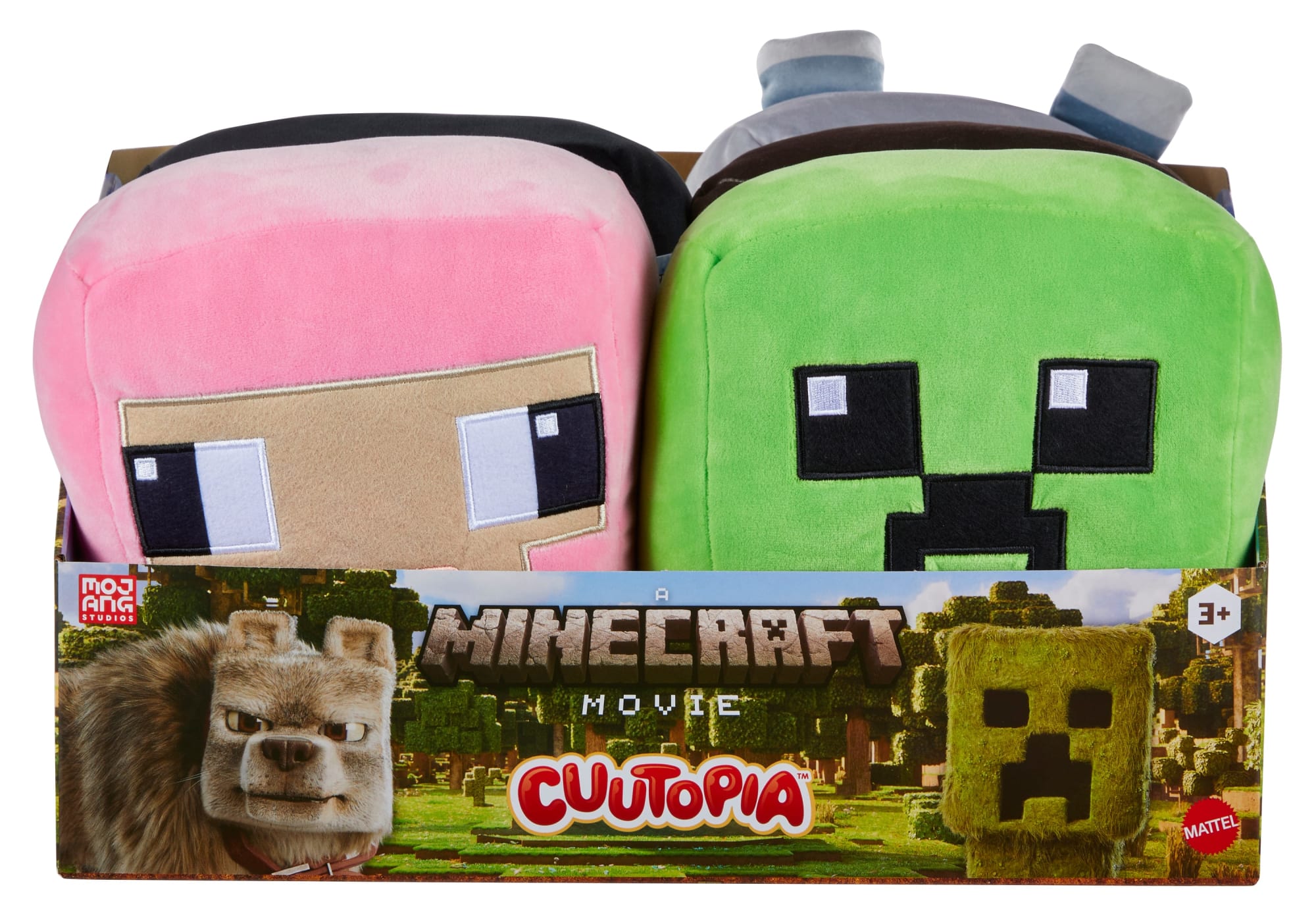 Minecraft Cuutopia Plush Toy, 10-Inch Collectible Soft Doll Inspired By The Video Game
