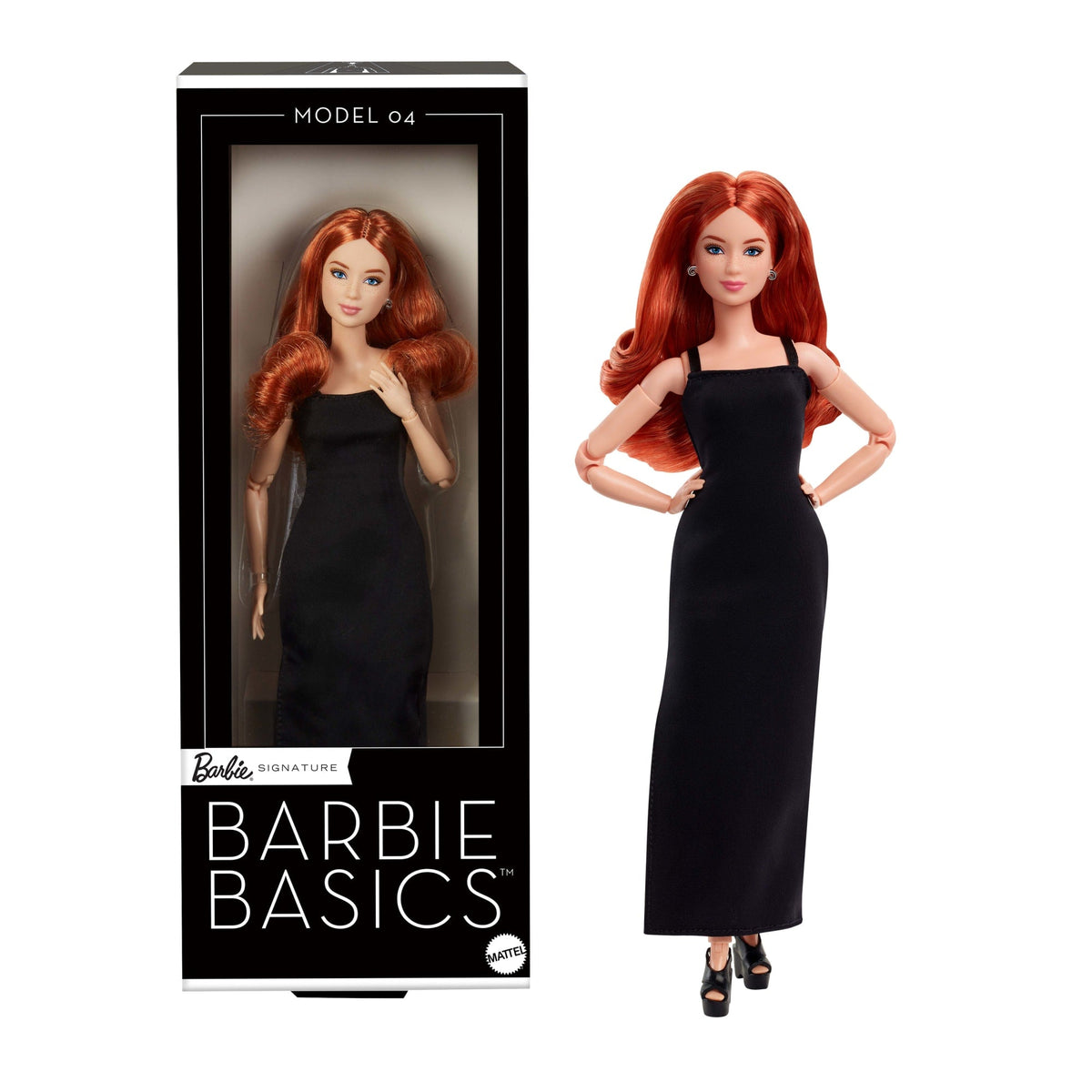 Barbie Essentiels-Poupée de Collection Modèle 04 Cheveux Roux