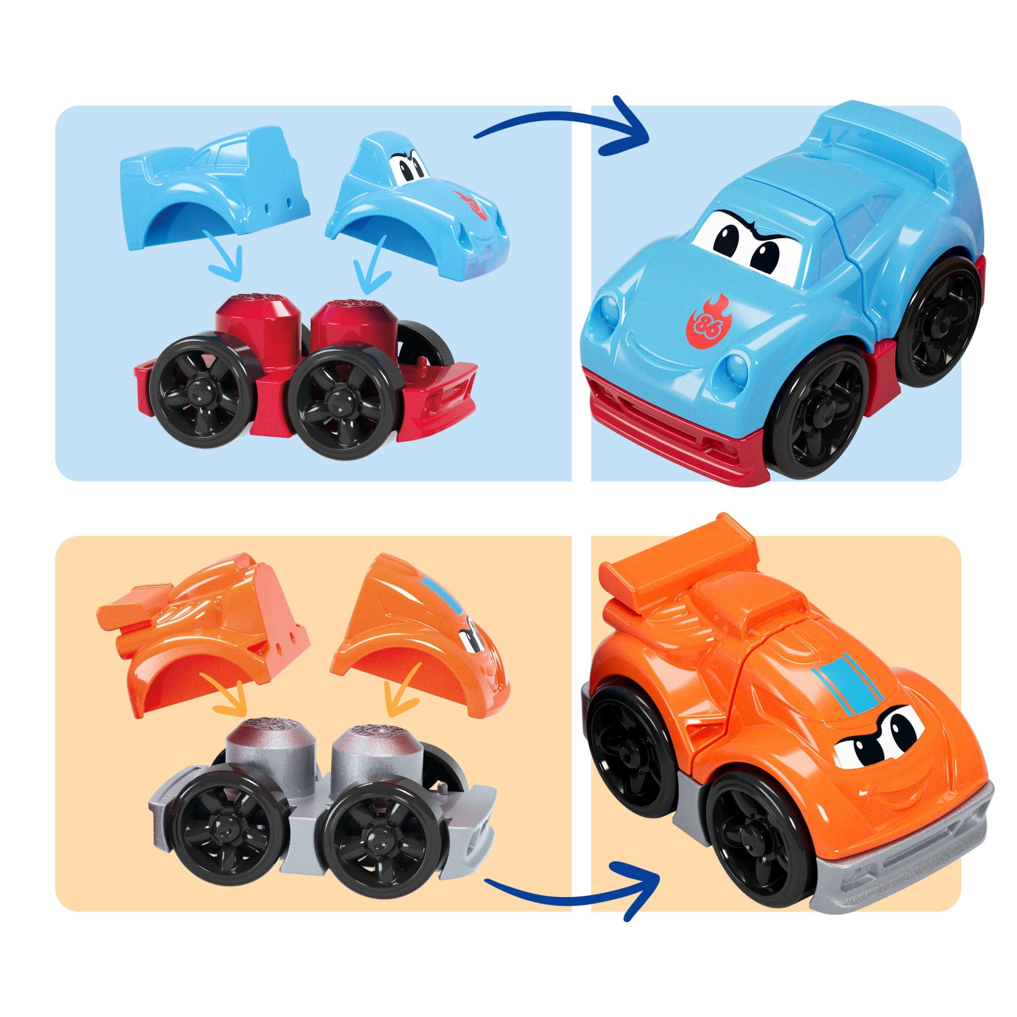 Mega Bloks Jogo de Construção Caminhão de corridas – Construa e corra!