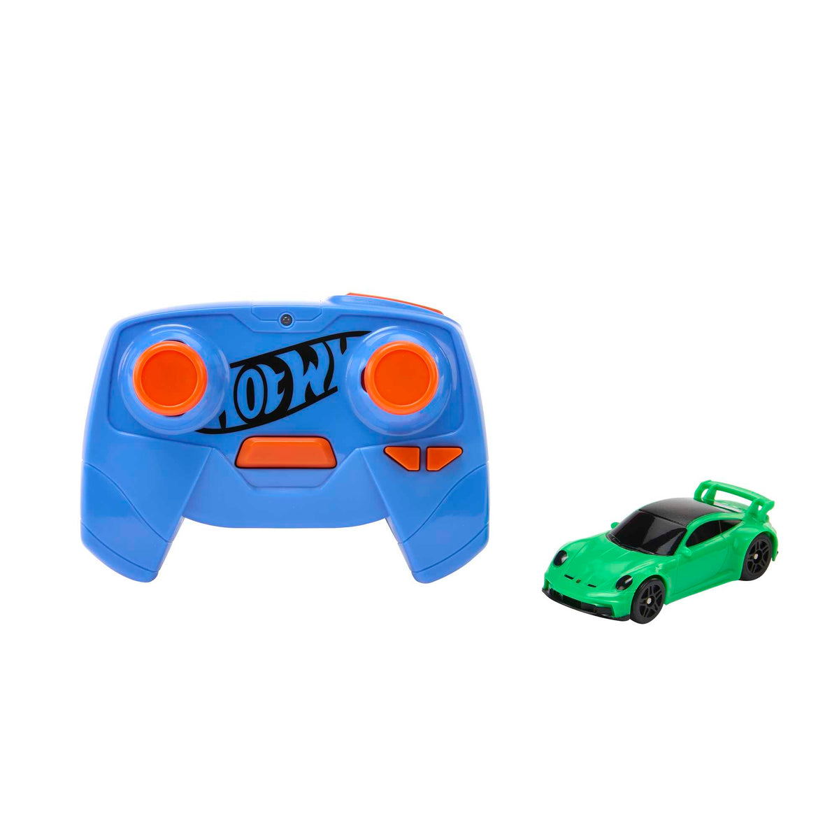 Hot Wheels RC Cars, Remote-Control Porsche 911 in 1:64 Scale