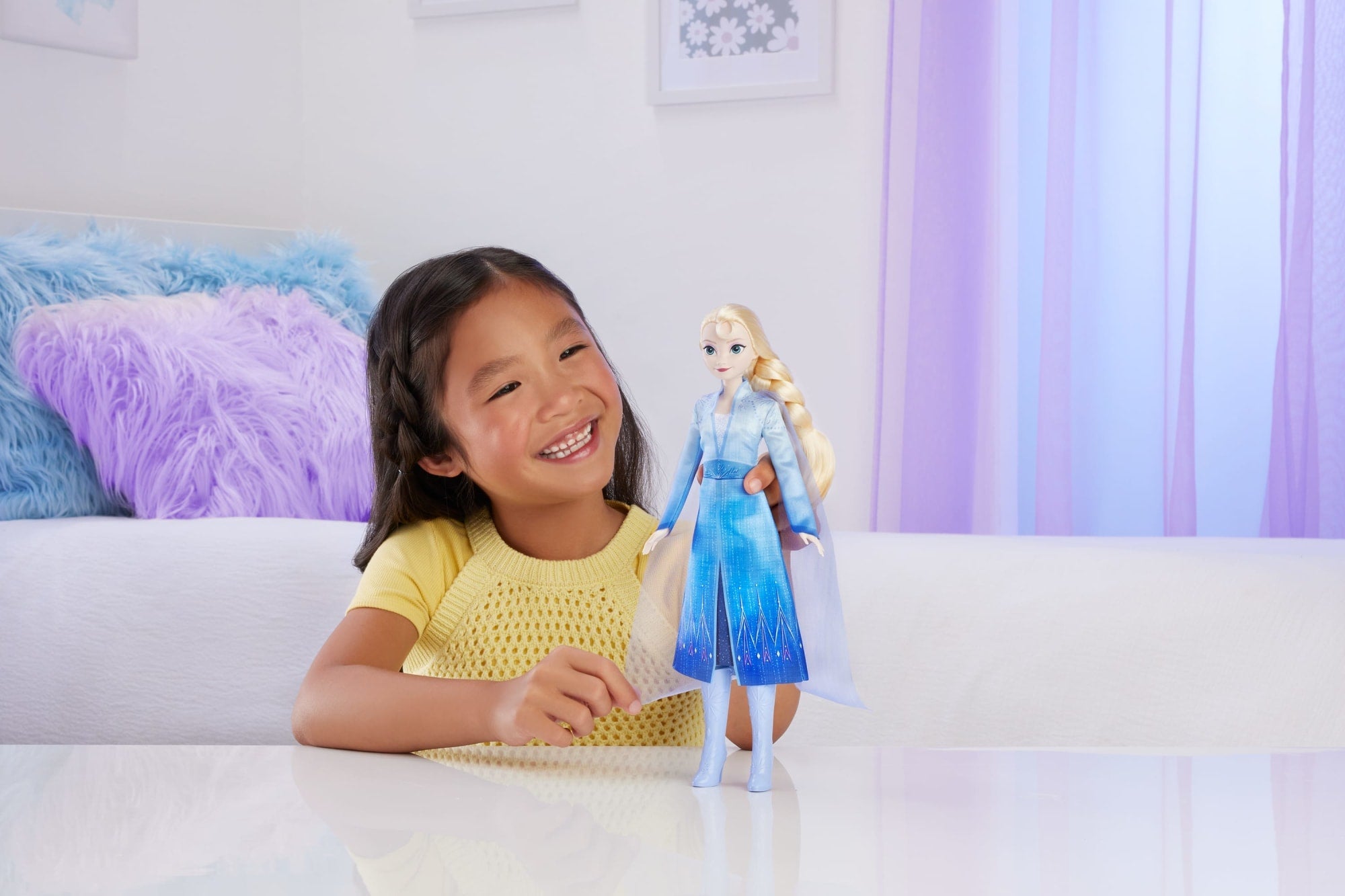 Disney Frozen Muñeca Vestido de Baile Real Elsa