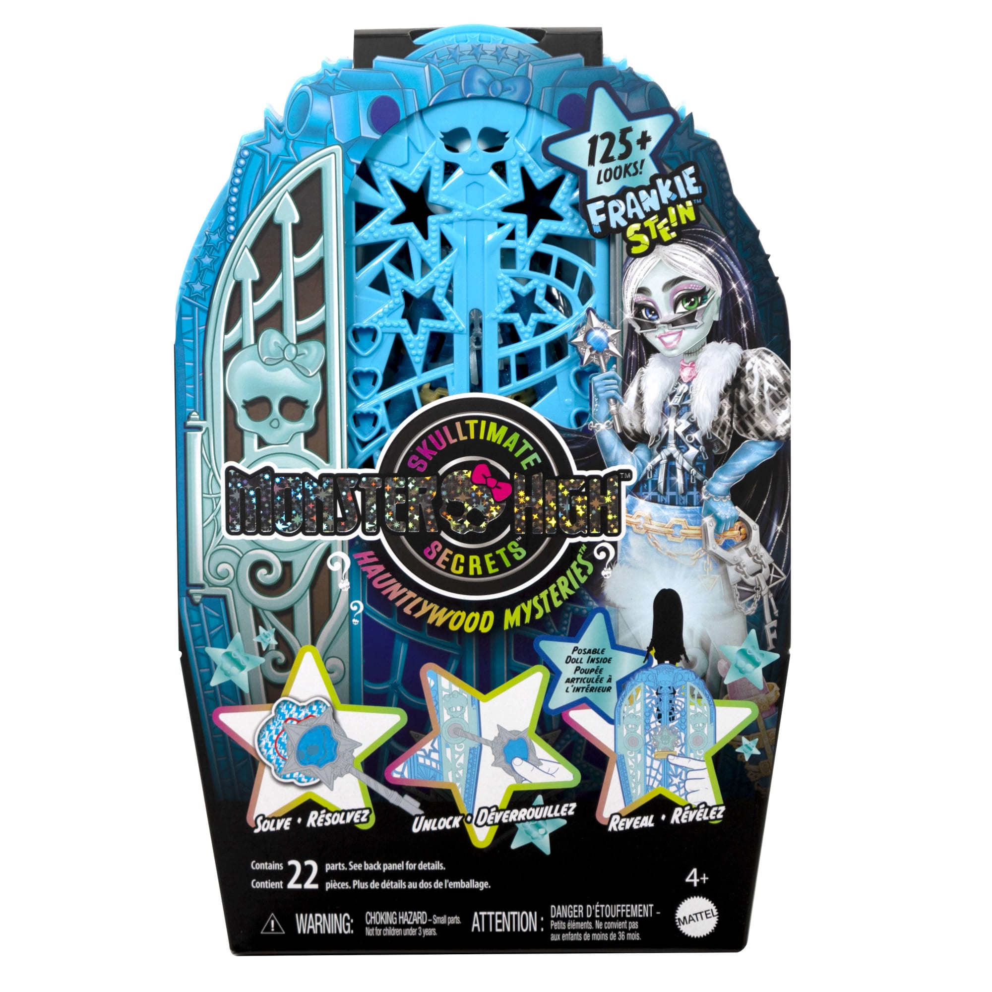 Monster High-Monstrueux Secrets Frankie Stein-Coffret