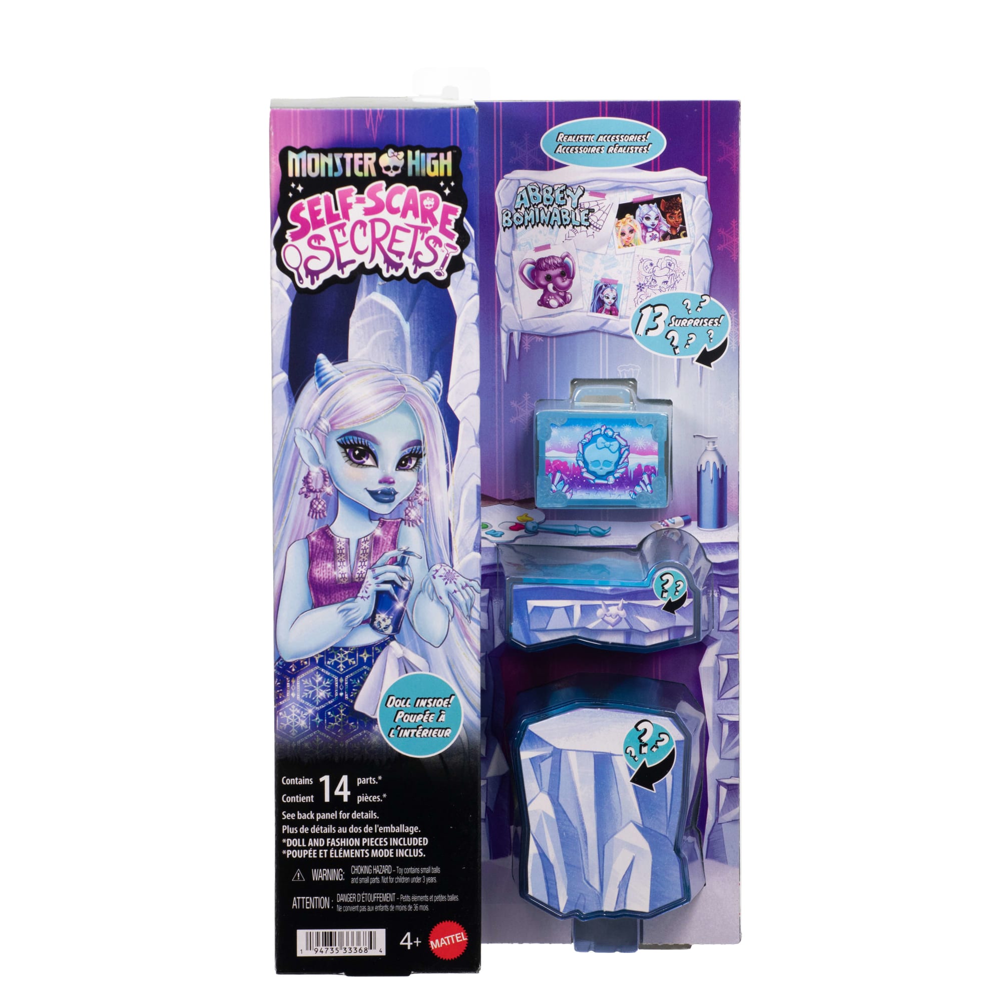 Monster High Muñeca Self-Scare Secrets Abbey