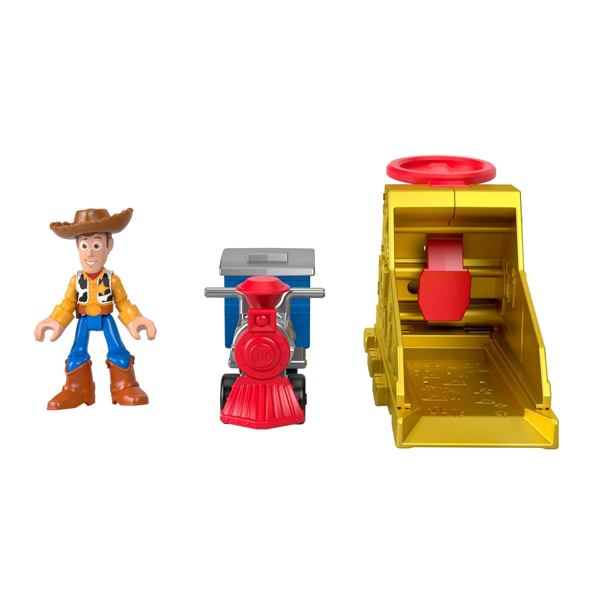 Imaginext Launcher Set With Woody Figure, Inspired By Disney And Pixar Toy Story