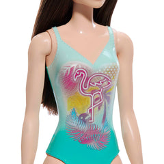 Barbie Fashion & Beauty Boneca Praia com Maiô Azul