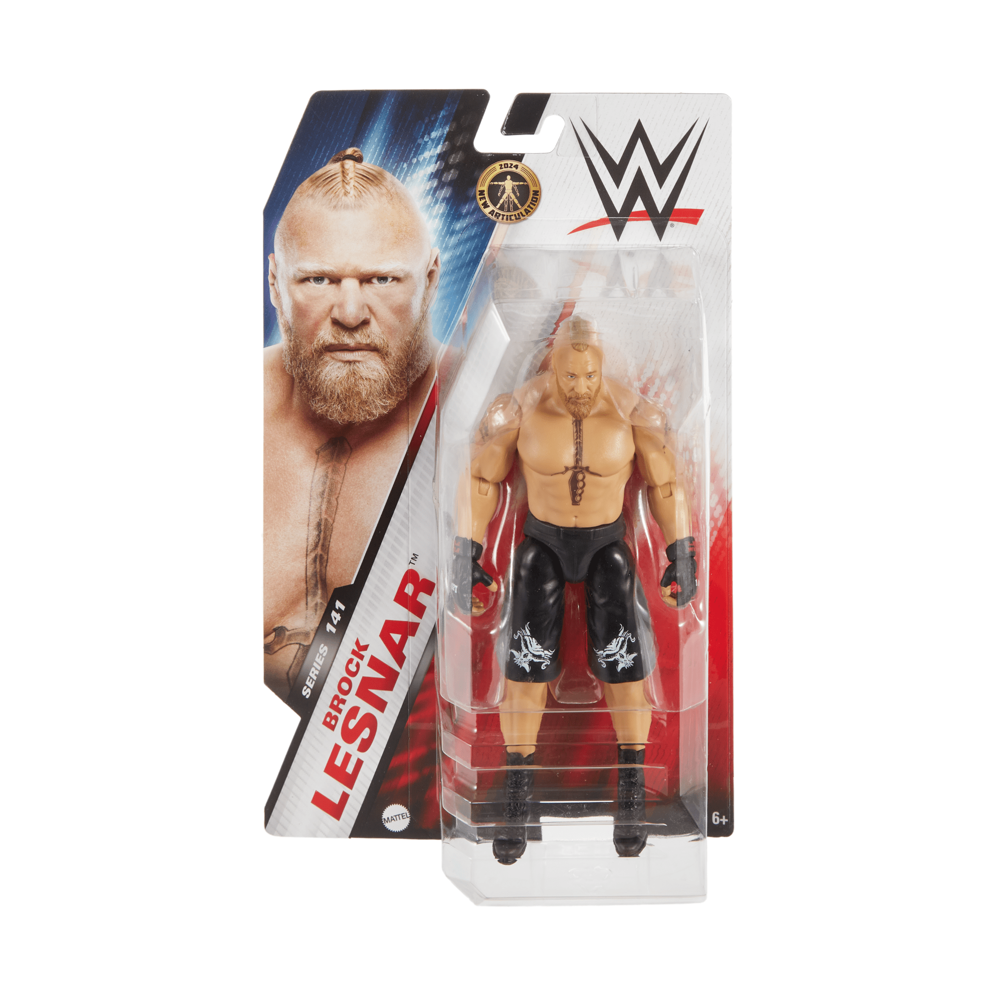 Wwe Figurine Articulée 15,24Cm (6Po) Brock Lesnar, de Collection