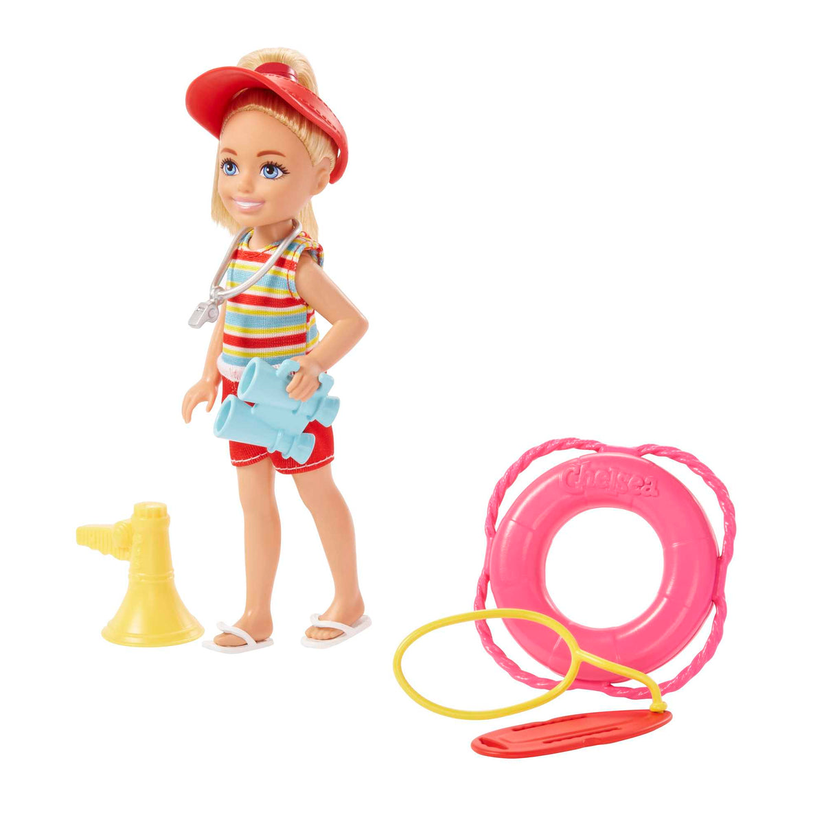 Barbie Toys, Chelsea Doll And Accessories Lifeguard Set, Chelsea Can Be… Small Doll