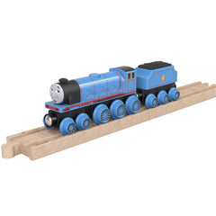 Fisher-Price Thomas et ses Amis Piste en Bois Locomotive Gordon et Wagon de Charbon