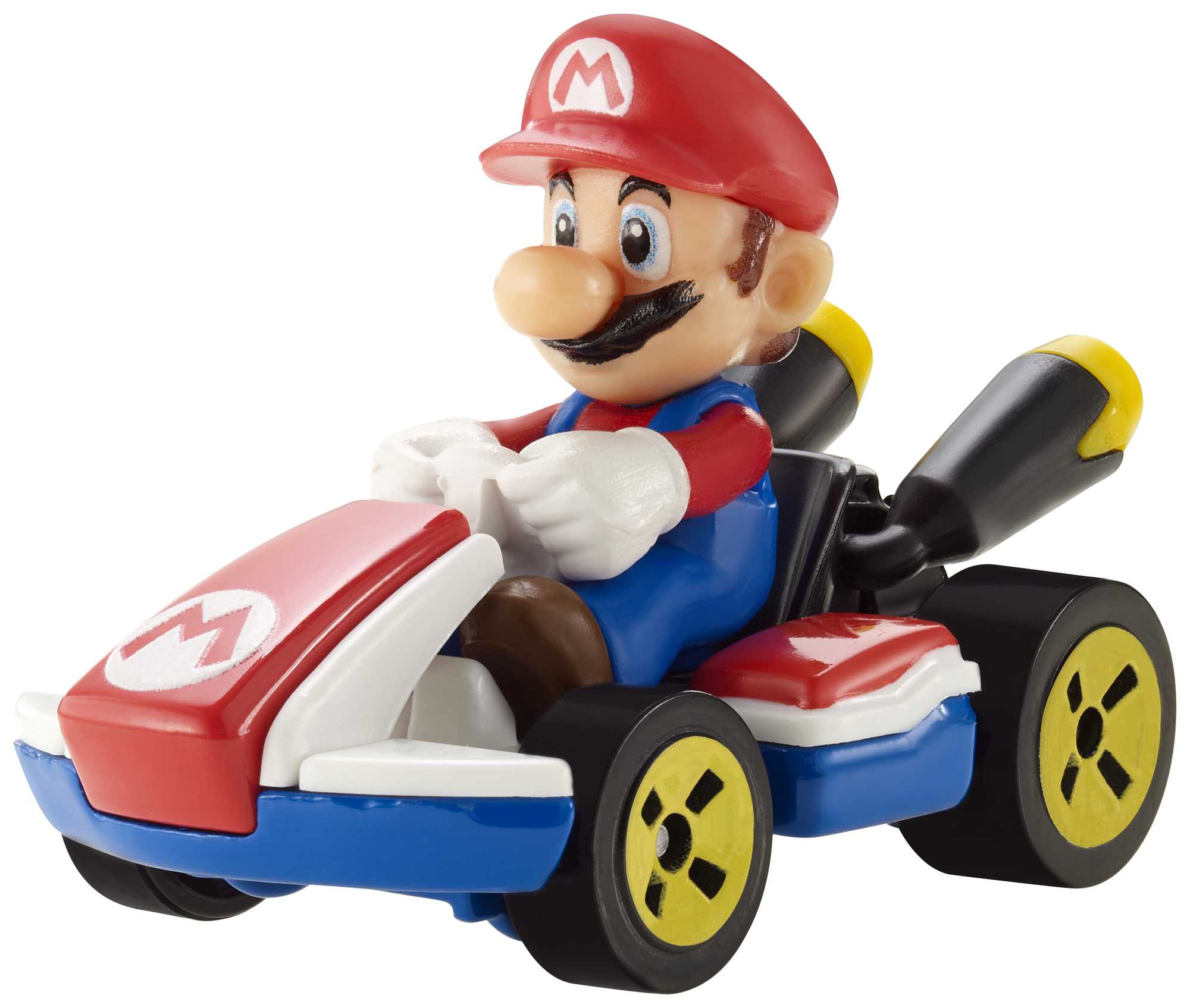 Hot Wheels Mario Kart Mario, Véhicule Kart Standard