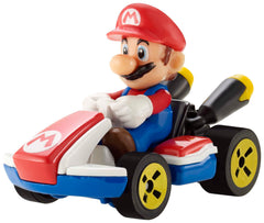 Hot Wheels Mario Kart Mario, Véhicule Kart Standard