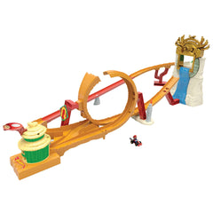 Hot Wheels Mario Kart Pista de Juguete Carrera en la Selva