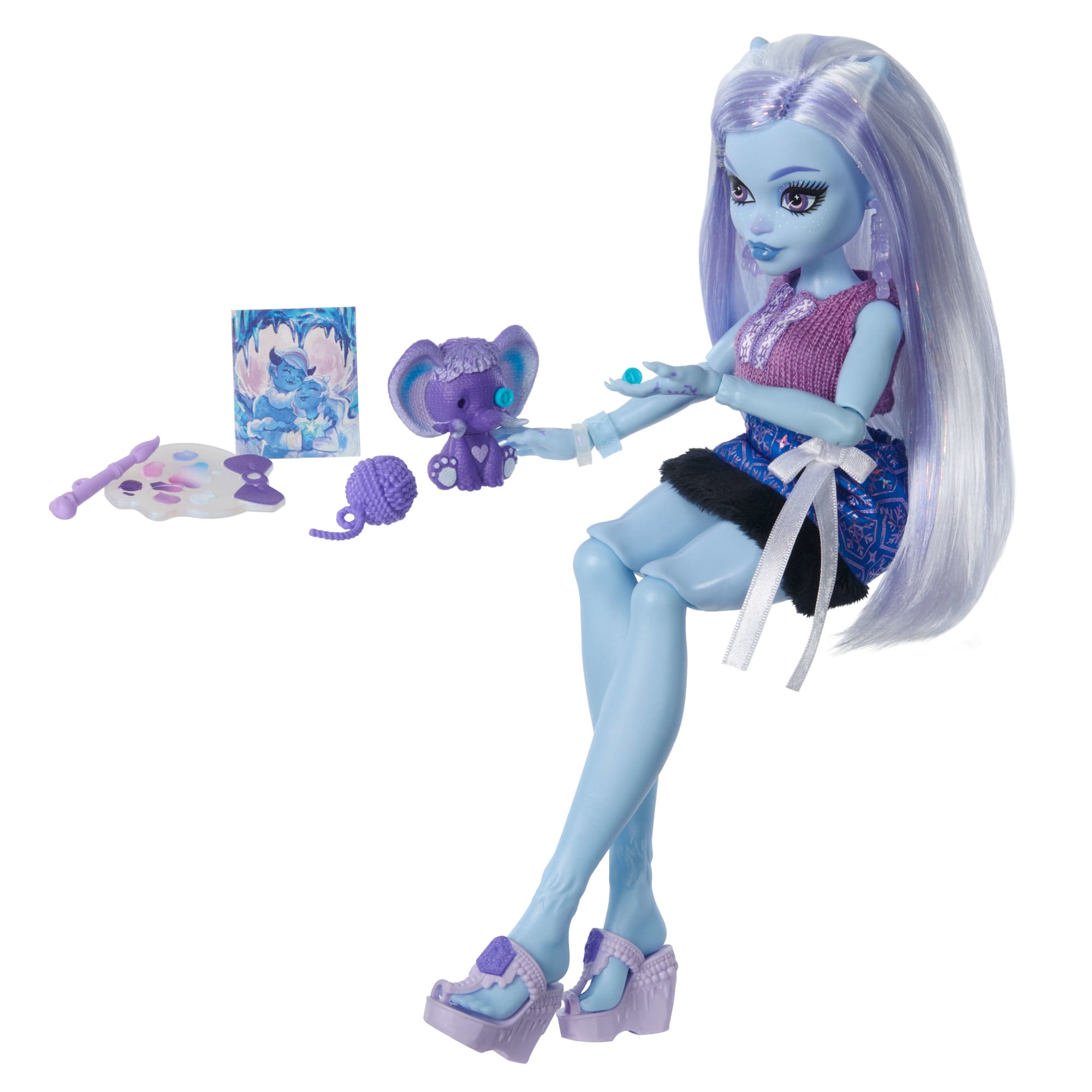 Monster High Muñeca Self-Scare Secrets Abbey