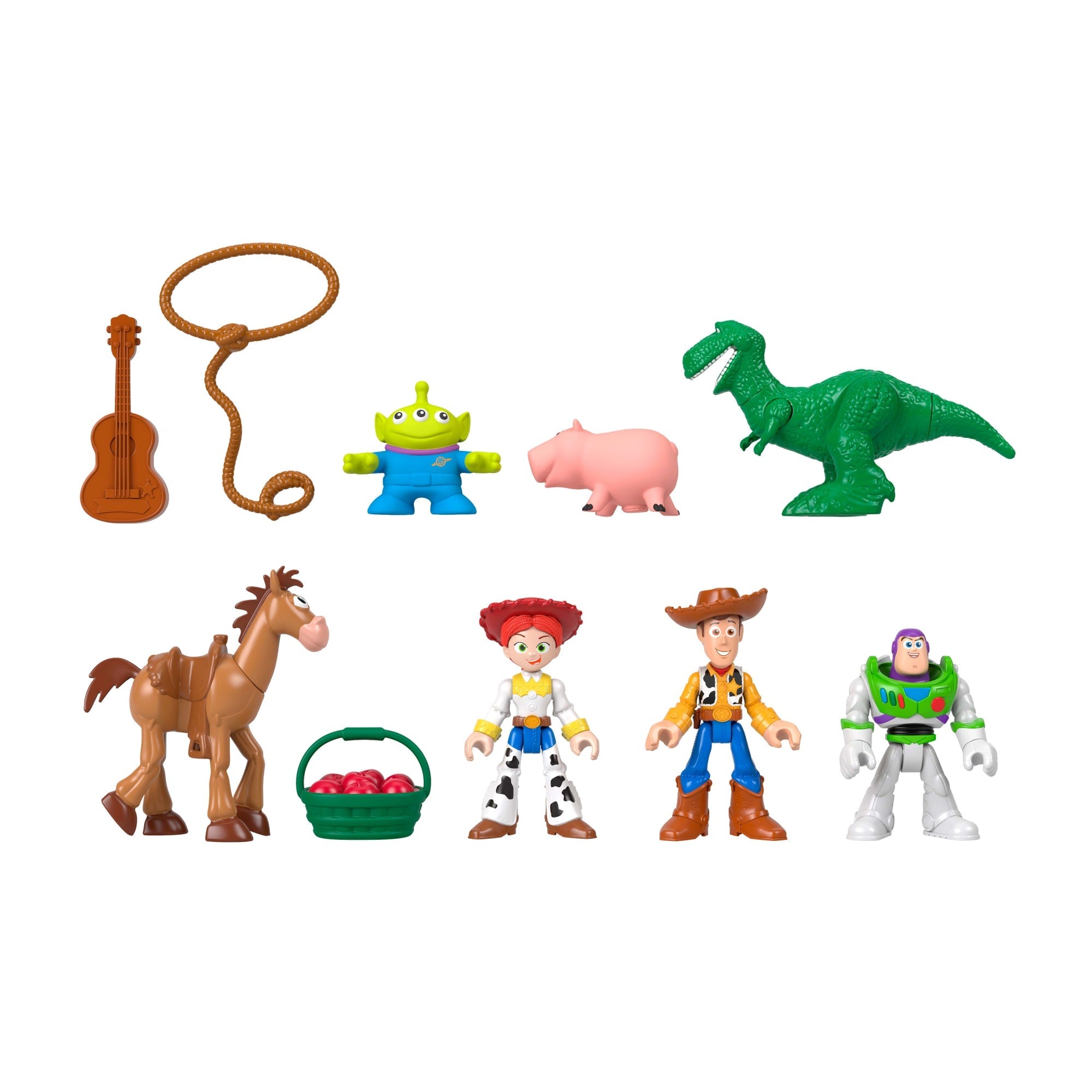 Imaginext Disney And Pixar Toy Story Andy's Room Pack, Set With 7 Action Figures & 3 Accessories