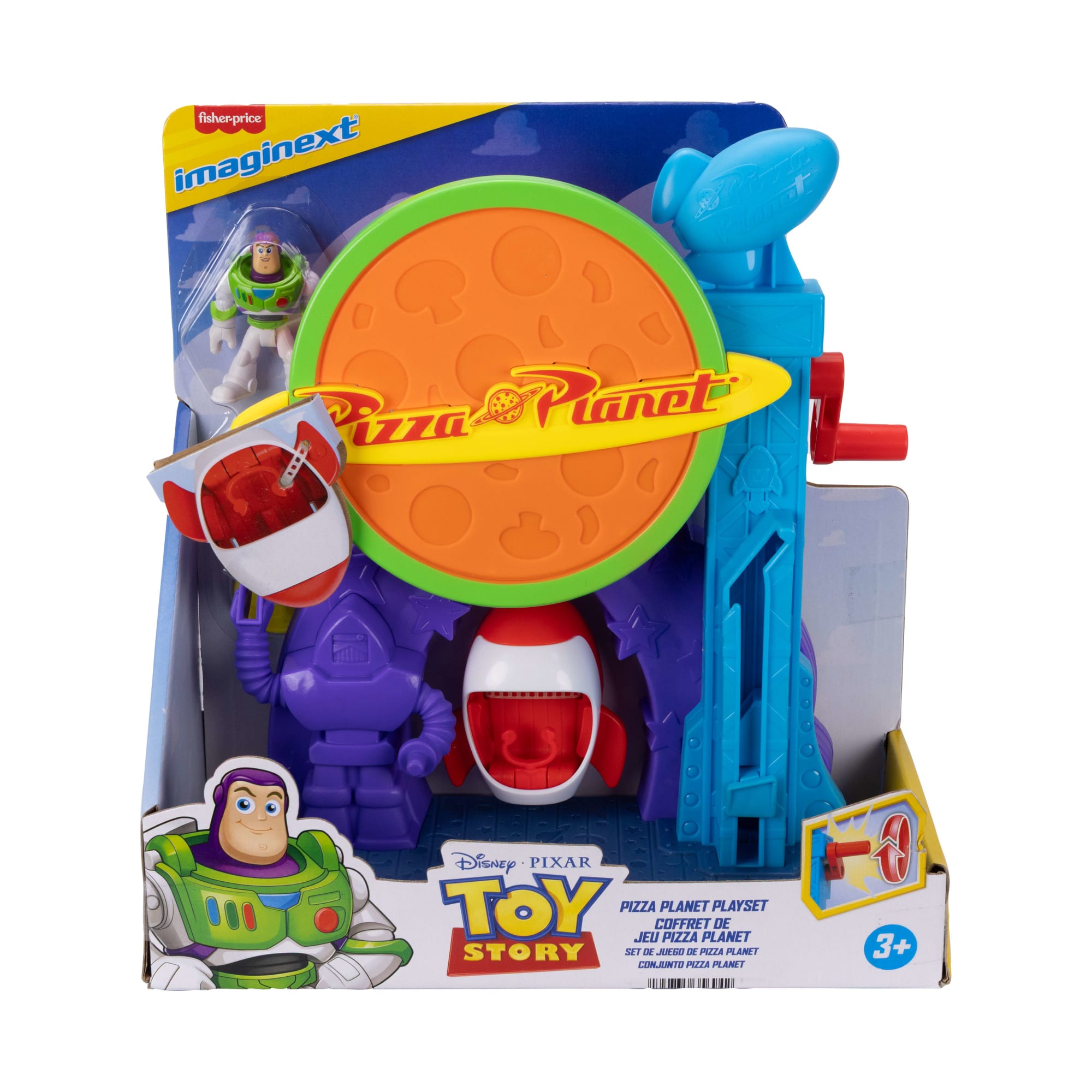Imaginext Project Target Set de Juego Imaginext Toy Story Conjunto Pizza Planet com Buzz e Alienígena