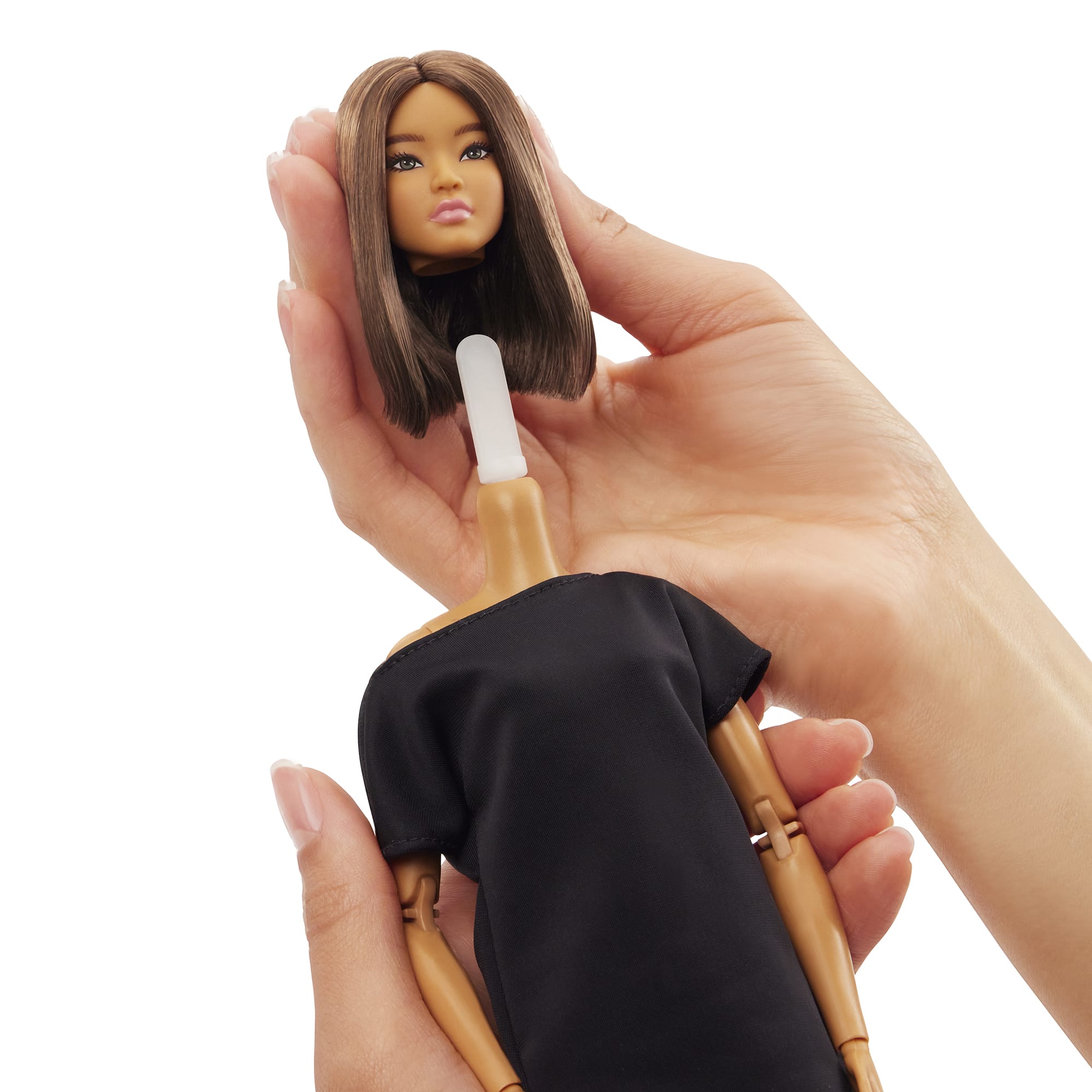 Barbie-Barbie Basics Modèle 1-Poupée Brune Avec Robe Noire
