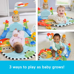 Fisher-Price 3-in-1 Kick & Sway Activity Gym, Baby Play Mat & Sensory Toys For Newborn Developmental Play