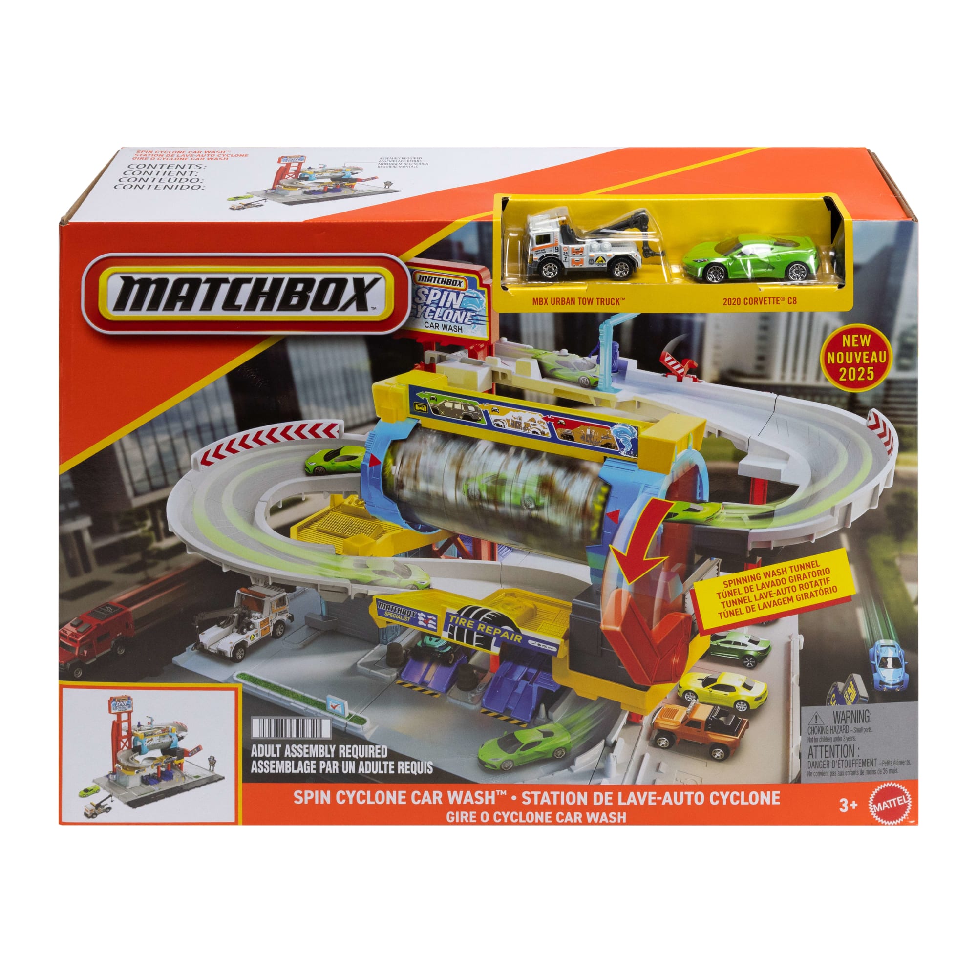 Matchbox® Coffret Station de Lavage Tornade