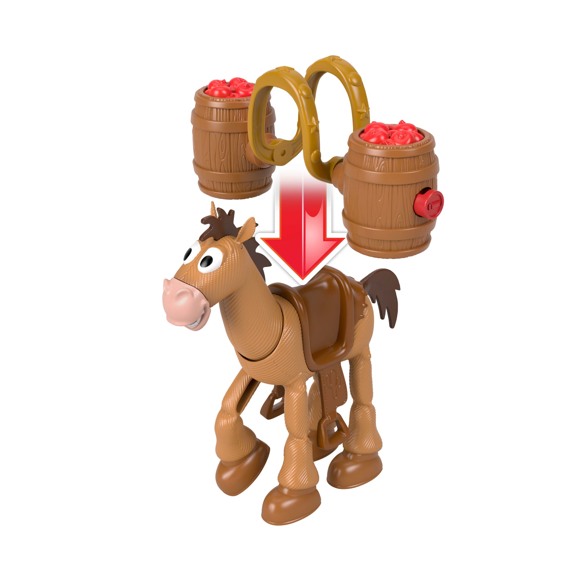 Imaginext Project Target Figura de Ação Imaginext Toy Story Pack com Jessie e Bala‑no‑Alvo